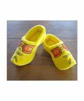 Klompen clogs sloffen gele klomp